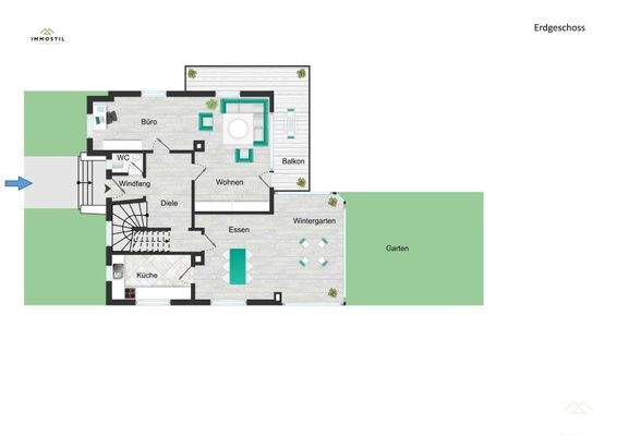 Grundriss Erdgeschoss