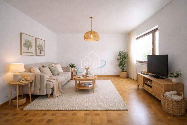 Wohnzimmer visualisiert 1. OG