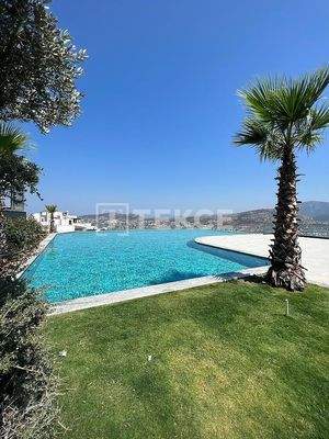 Apartments with Private Terrace and Pool in Bodrum Gündoğan