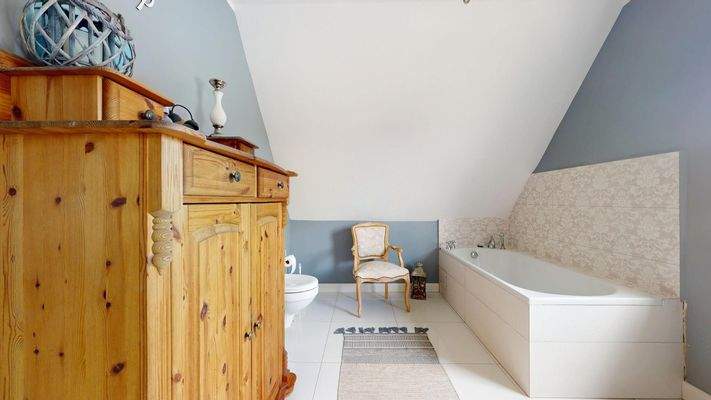 Badezimmer Dachgeschoss