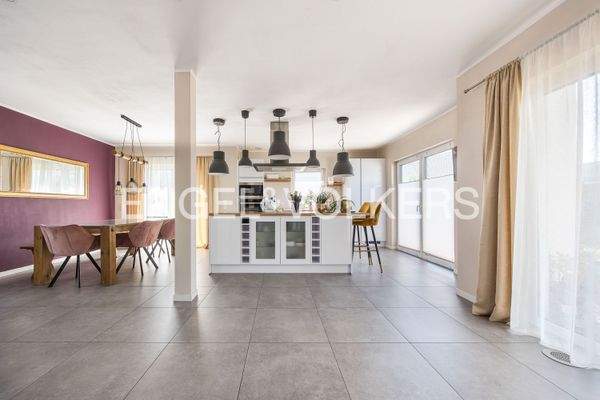 Fließende Übergänge zwischen Kochen, Essen und Wohnen