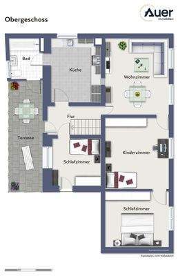 GHS4 Grundriss möbliert OG