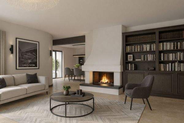 Visualisierung Wohnzimmer