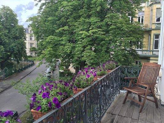 Balkon zum Weiher