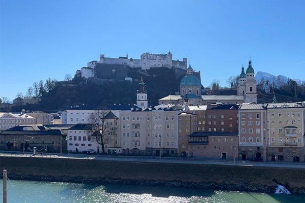 Aussicht auf die Festung Hohensalzburg