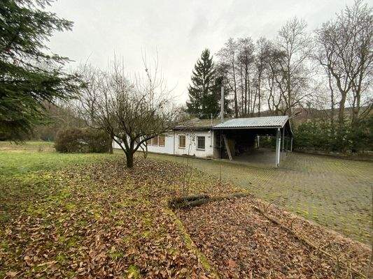 Hintere Rangier- und Lagerfläche