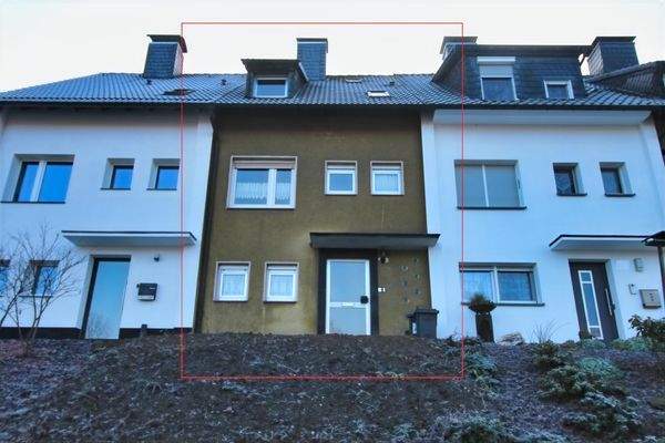 Blick auf das Haus, vorne