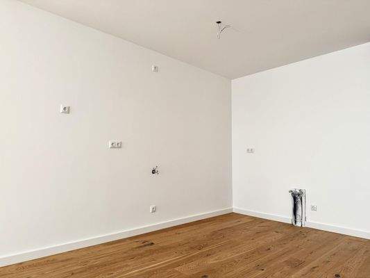 Küchenbereich im Wohn- und Esszimmer