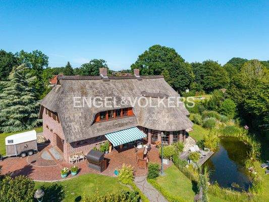 Die Rückansicht aus der Luft