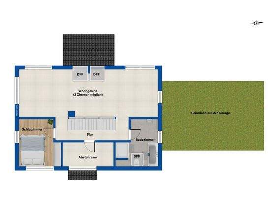 Grundriss - Dachgeschoss