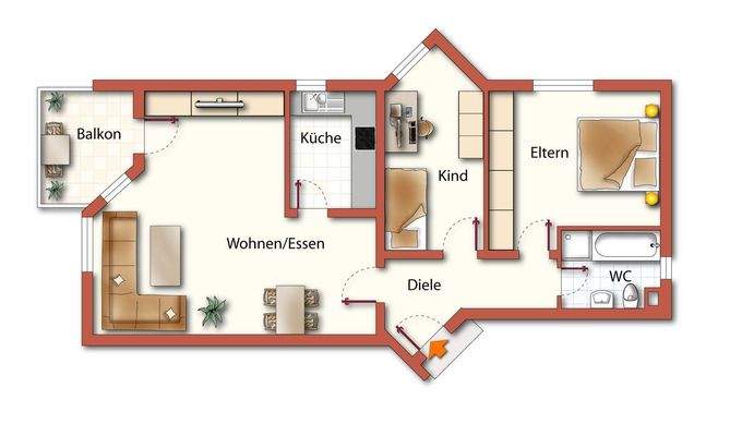 (unverbindliche Illustration)