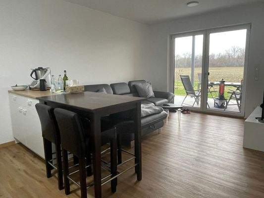 Wohn-, Ess- und Kochbereich