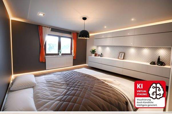 OG - Schlafzimmer 2 - Beispiel KI