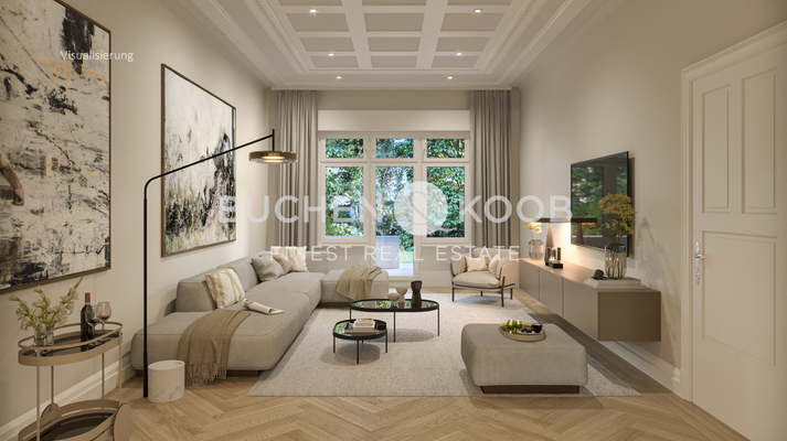 Visualisierung Wohnzimmer