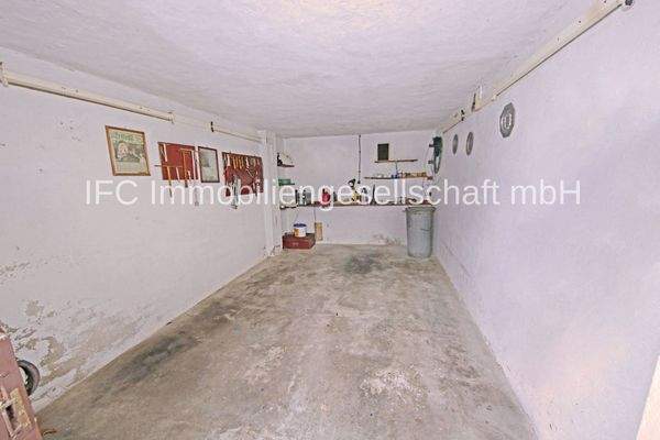 Blick in die Garage