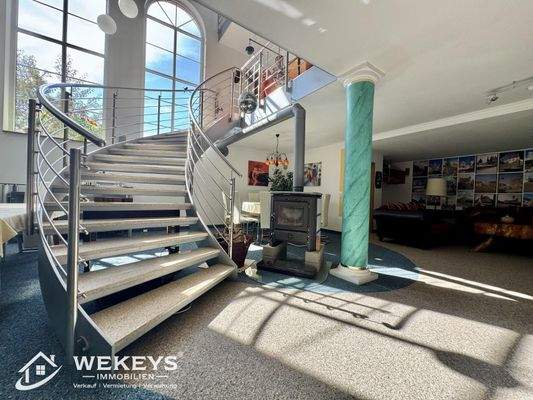 Ansicht aus dem Soutterrain