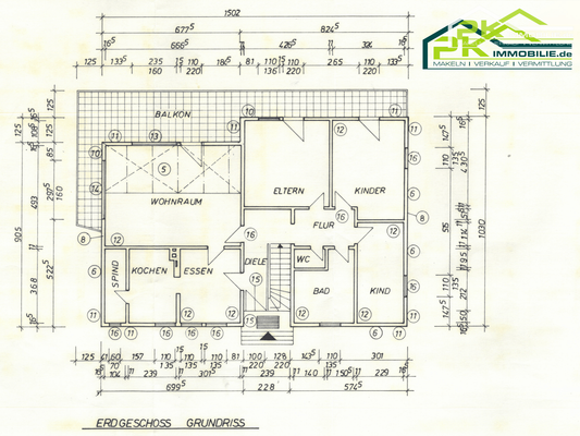 Grundriss Erdgeschoss