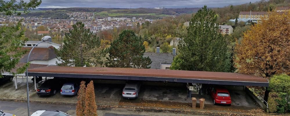 Ausblick vom Balkon