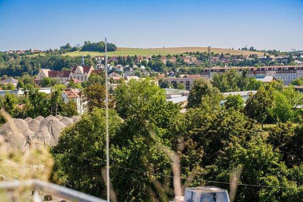 Ausblick Dachterrasse 