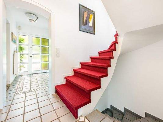 Offener Treppenaufgang