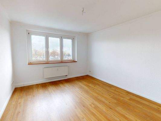 Ansicht I: Wohn- und Esszimmer