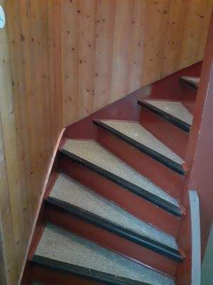 Treppe ins I. OG