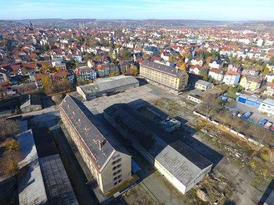 Luftbild 2022 ehm. Bebauung