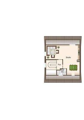 Grundriss Dachgeschoss