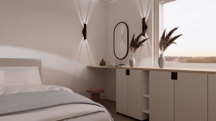 Visualisierung Schlafzimmer