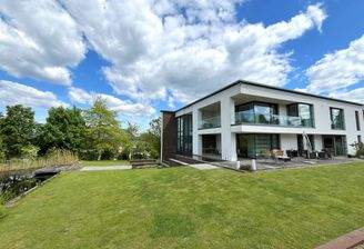 Gartenblick aufs Haus