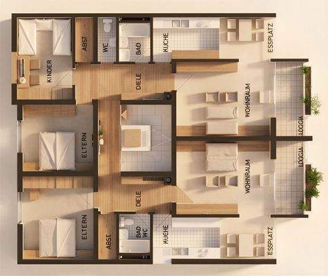 Grundriss - (KI generiert)