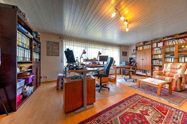 Hobbyraum / Büro Gartengeschoss