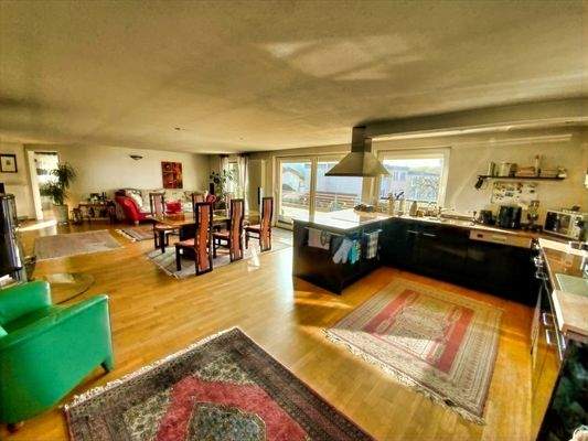 Küche, Wohnen und Essen