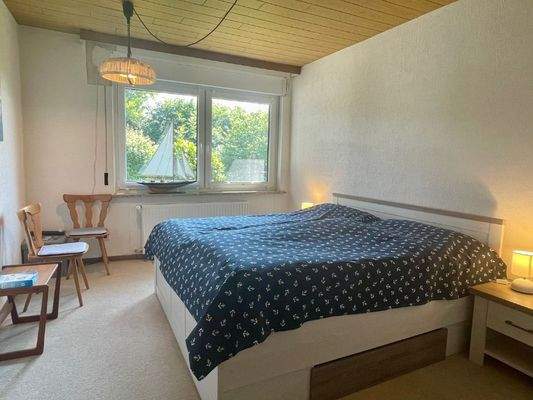 Schlafzimmer 1 im Erdgeschoss