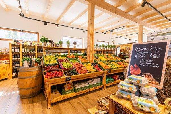 Verkaufsfläche im Laden