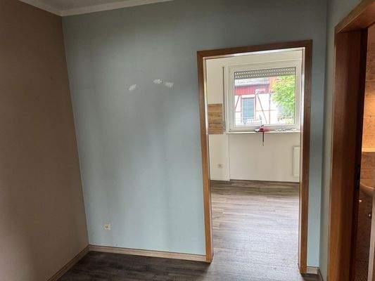 Blick von der Diele in Küche