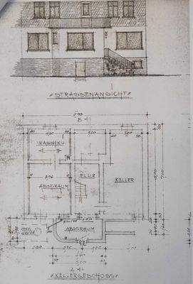 Grundriss KG Wohnhaus