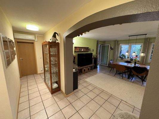 offen gestalteter Flur