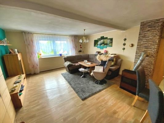 Wohnzimmer  mit Ölofen