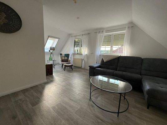 Wohnbereich im Dachgeschoss