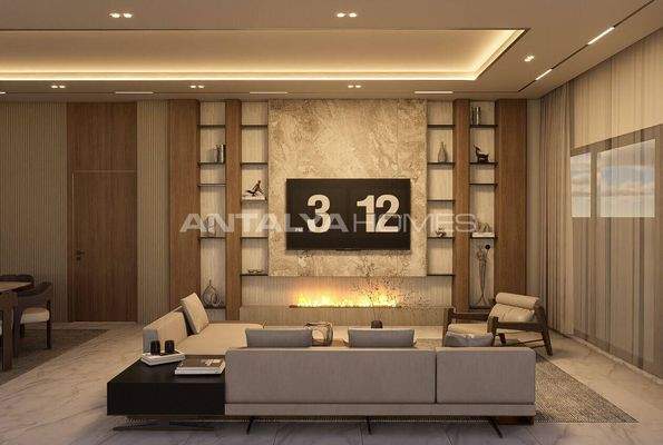 Detached 4-Bedroom Sea View Villa with Pool in Alanya