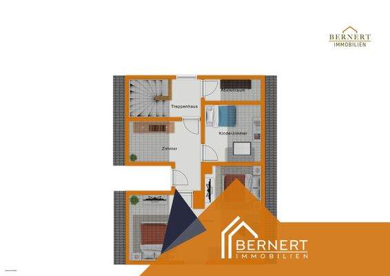 Grundriss visualisiert DG