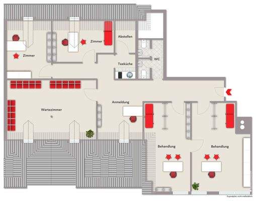 Exposéplan möbliert