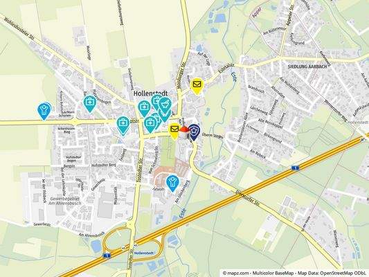 Geolyzer Kartenausschnitt