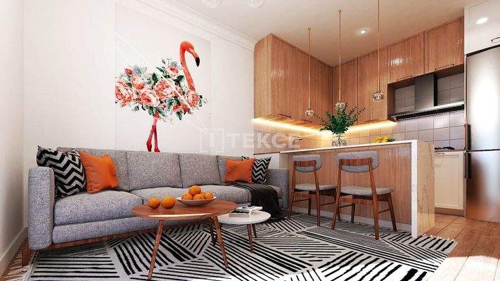 1-Bedroom Investment Apartments near the Arterial Road in Bursa