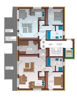 Grundriss 2 Obergeschoss