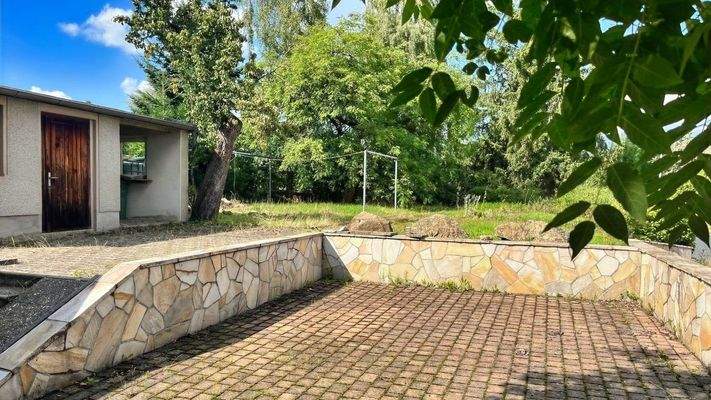 Garten und Parkmöglichkeiten