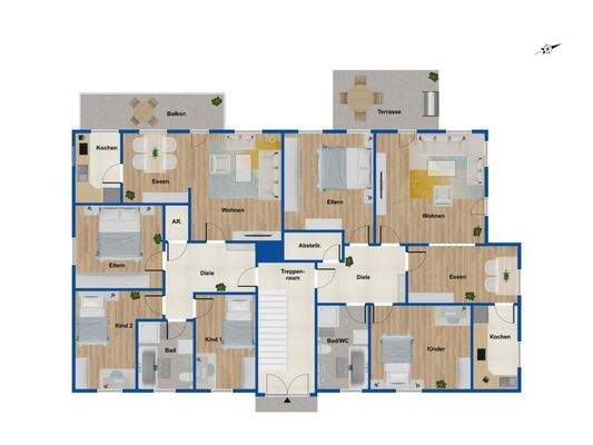 Grundriss EG Lusenweg 5