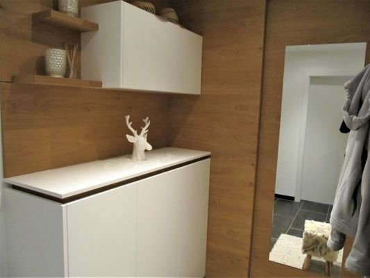 Garderobe im Vorraum