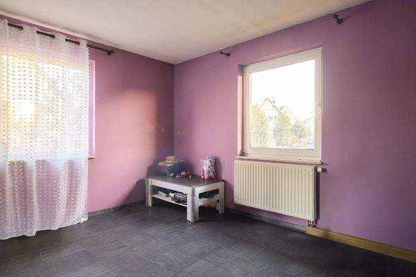 Blick in das Schlafzimmer